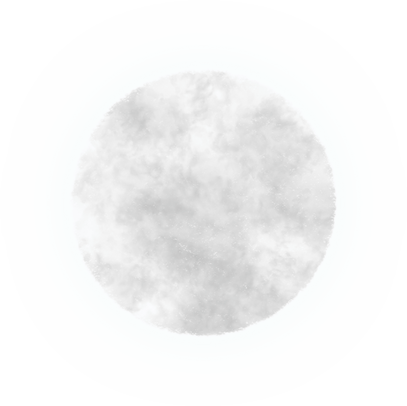 Watercolor Full Moon